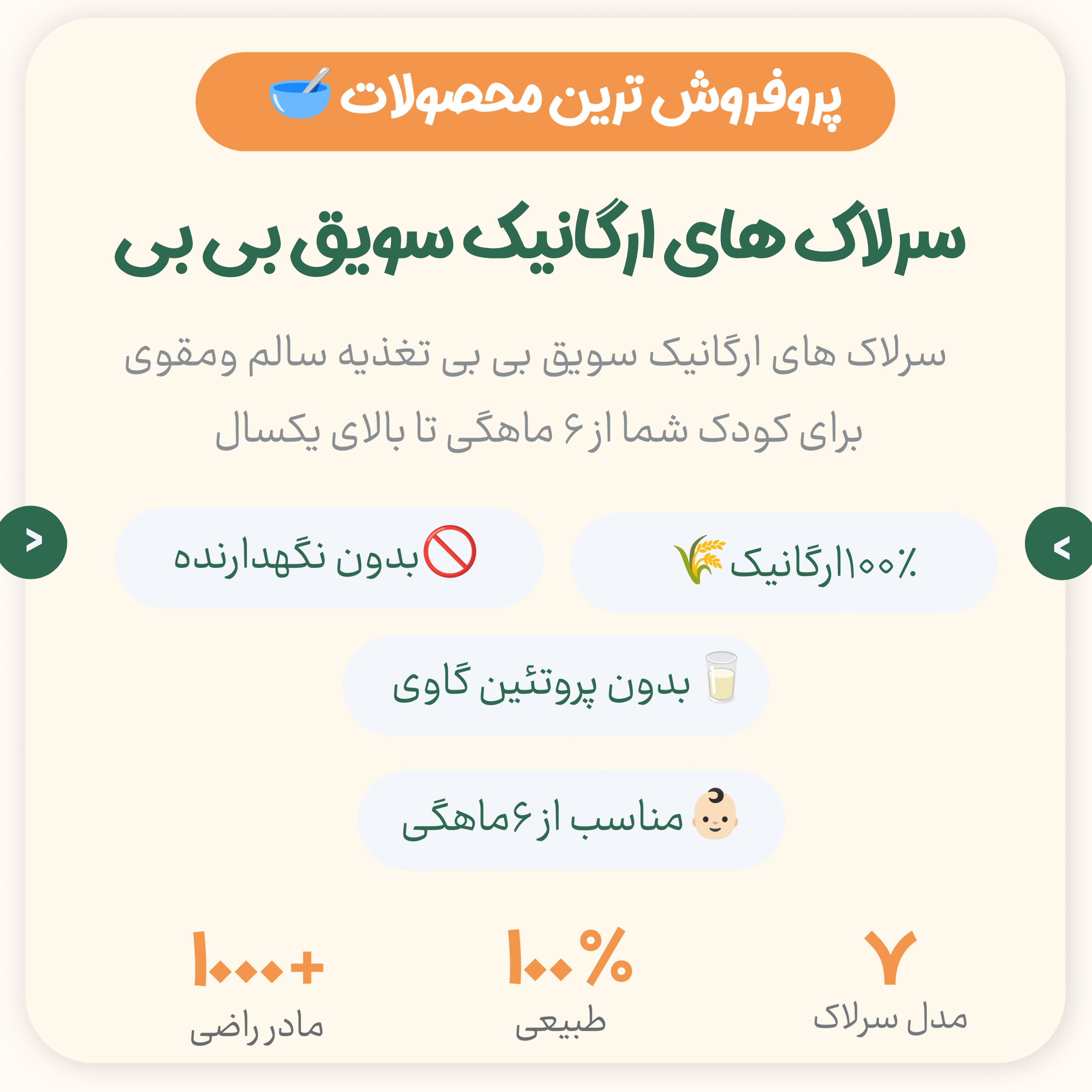 پرفروش ترین محصولات